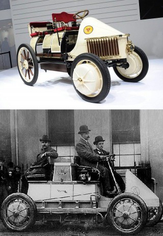 ポルシェの電気自動車、自動車黎明期は『エネルギー』は『電気』『ガソリン』『蒸気機関』で争っていたので、電気自動車も盛んに設計された。