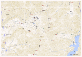 【超初心者登山】紹介した地域の地形図(PDF A3)のデータ保存庫ができました。
